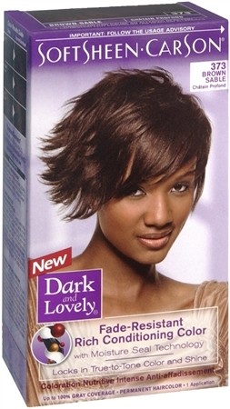 Dark & Lovely Hair Colour / Kleurspoeling shampoo Ladies Brown Sable(373)