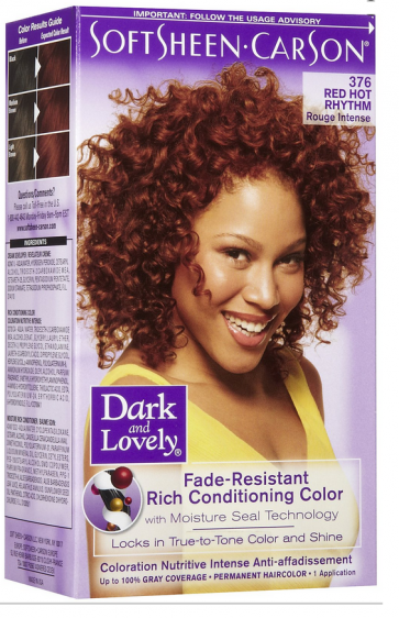 Dark & Lovely Hair Colour / Kleurspoeling shampoo Ladies Red Hot (376) 