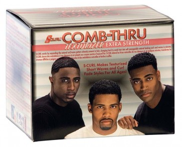 S-curl comb thru texturizer kit extra strength