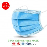 Mondmasker chirugisch 10 stuks