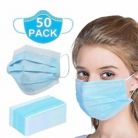 Mondmasker anti-bacterial 50 stuks