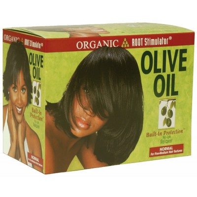 Olive oil no lye relaxer kit regular