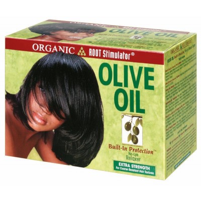 Olive oil no lye relaxer kit extra strength