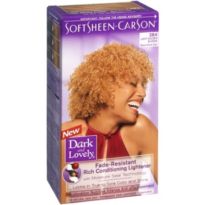 Dark & Lovely Hair Colour/ Kleurspoeling shampoo  Ladies Ligt Golden Blond(384)