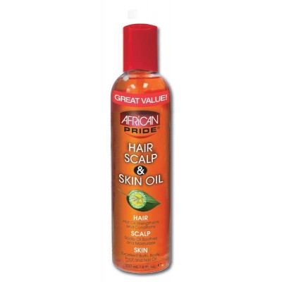 African Pride hair scalp and skin oil 237 ml