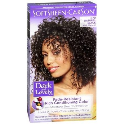 Dark & Lovely Hair Colour / Kleurspoeling shampoo Ladies Naturl Blac(372)