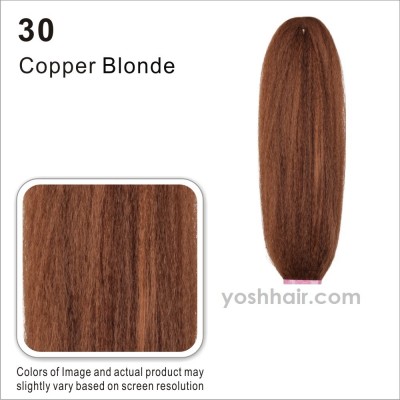 Jumbo braid Kanekalon 46 inch #30 copper blonde