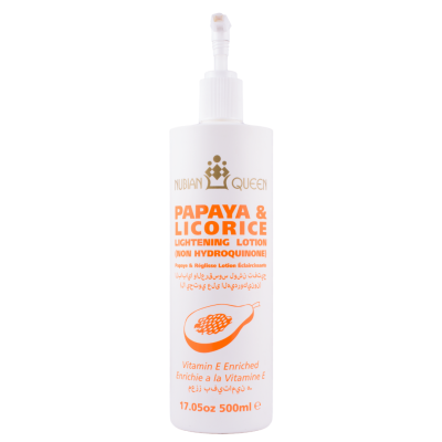 Nubian Queen Papaya & Licorice Lotion 17.5oz