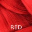 Jumbo braid Kanekalon 46 inch #red